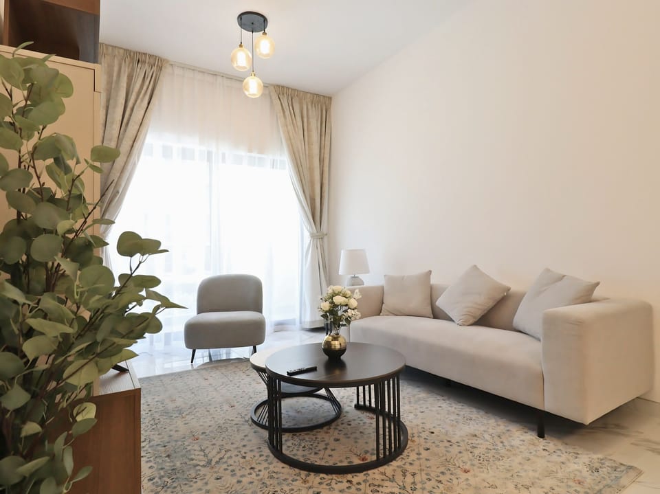 Luxury Apartment | Living area | TV