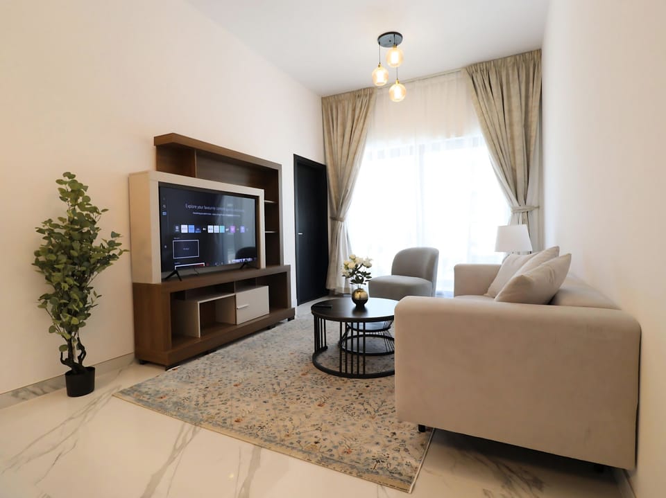 Luxury Apartment | Living area | TV