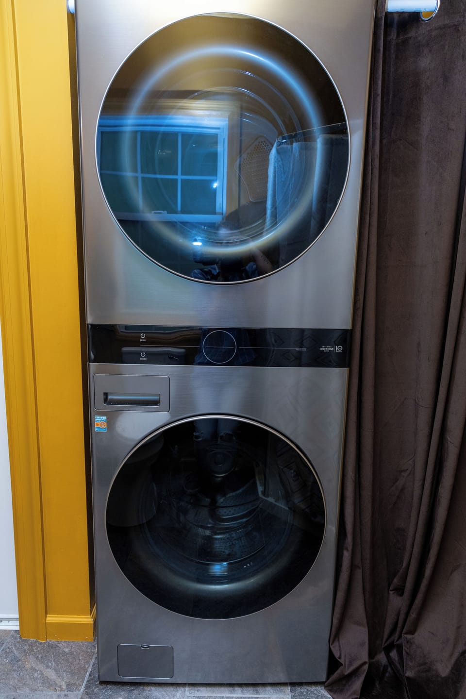 Washer and dryer are available for you to use. Bring your own detergent. Everyone has their favorite. 