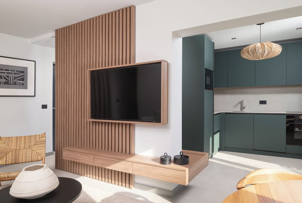 Premium Apartment, 2 Bedrooms, Patio, Garden Area | Living area | LCD TV, toys