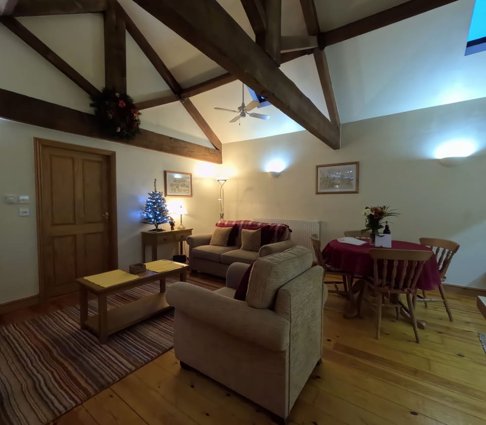 Open plan living area