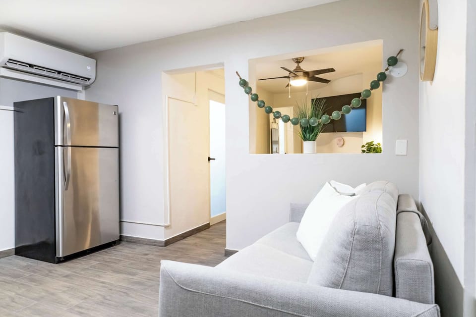 Studio 3 - Sofa Bed & Large Refrigerator