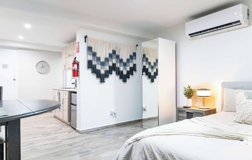 Spacious studio with queen bed