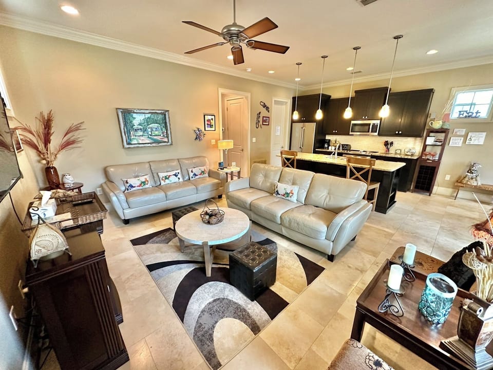 Spacious Living Room