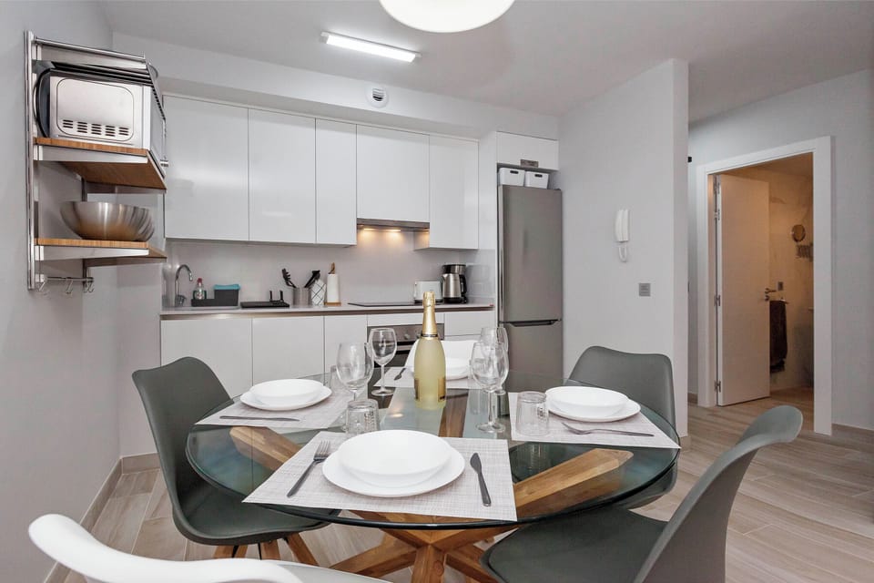 Comfort Apartment | Living area | 30-inch LED TV with digital channels