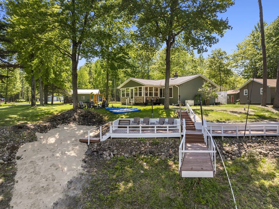 Deck and Beach