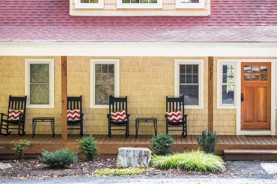Have long chats and cool afternoons on the front porch.