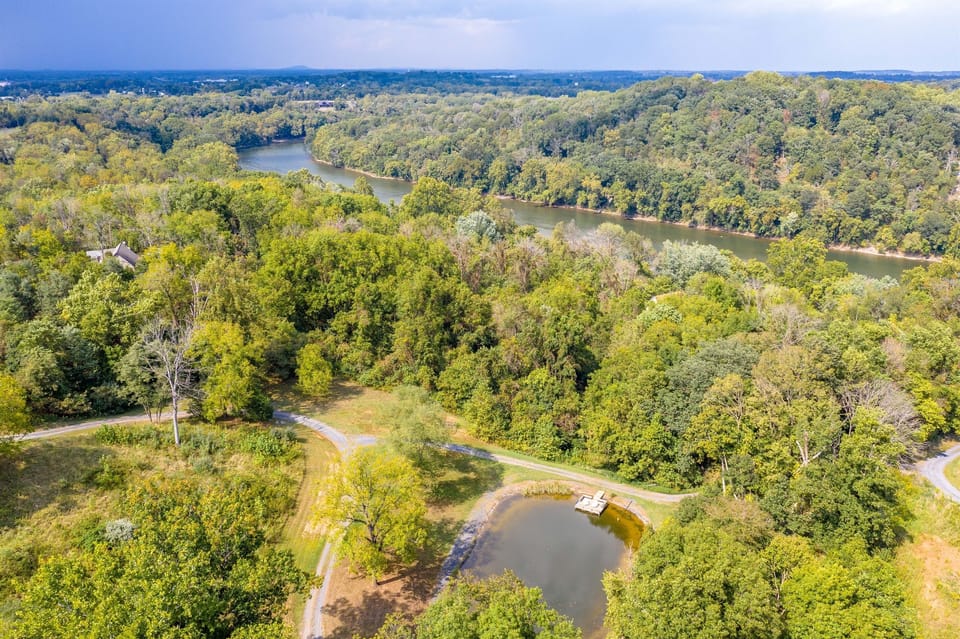 Shenandoah River is just around the corner