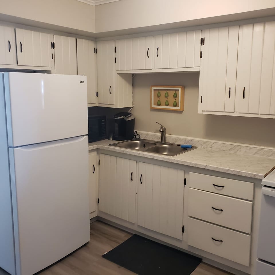 Updated kitchen has new appliances