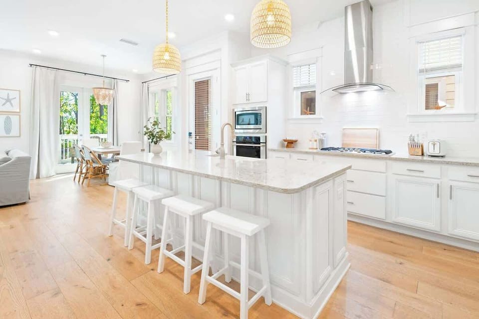 Enjoy cooking with family in the gourmet kitchen!