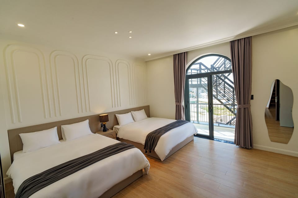 Superior Room, 2 Queen Beds, Balcony, City View | Free minibar items, blackout drapes, free WiFi, bed sheets