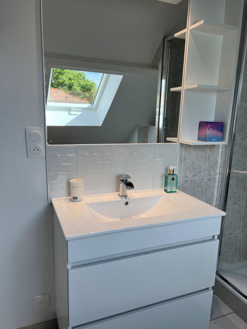 Family Quadruple Room, Garden View | Bathroom | Shower, free toiletries, hair dryer, soap