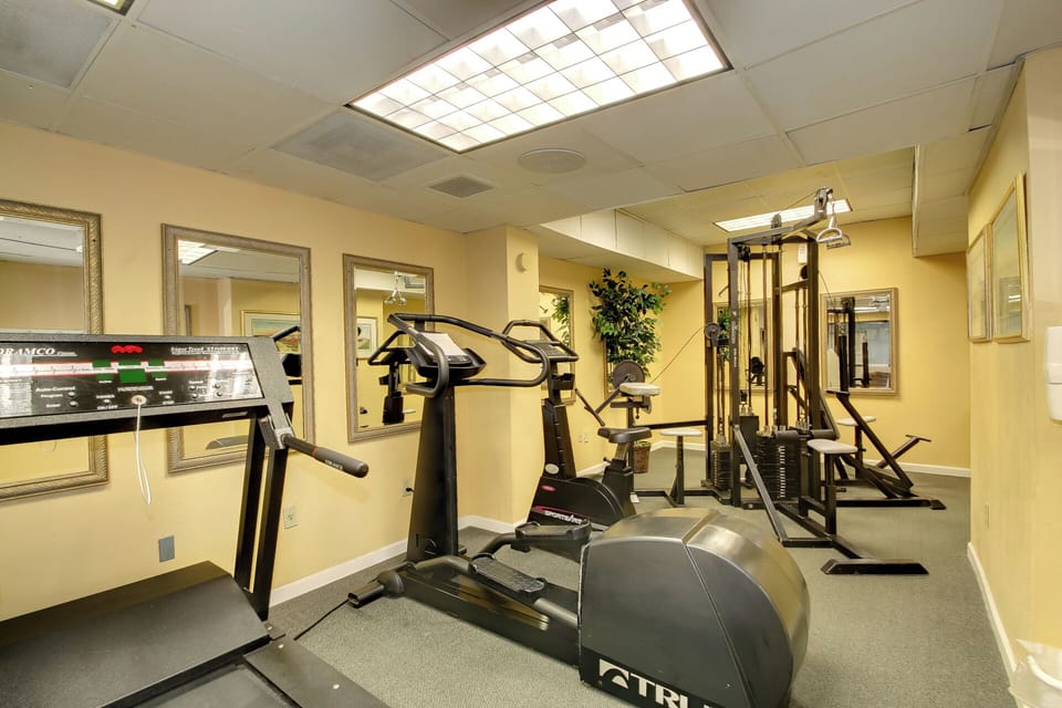 1 of 2 onsite fitness centers