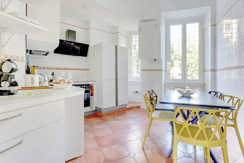 Apartment | Private kitchen | Fridge, microwave, oven, dishwasher