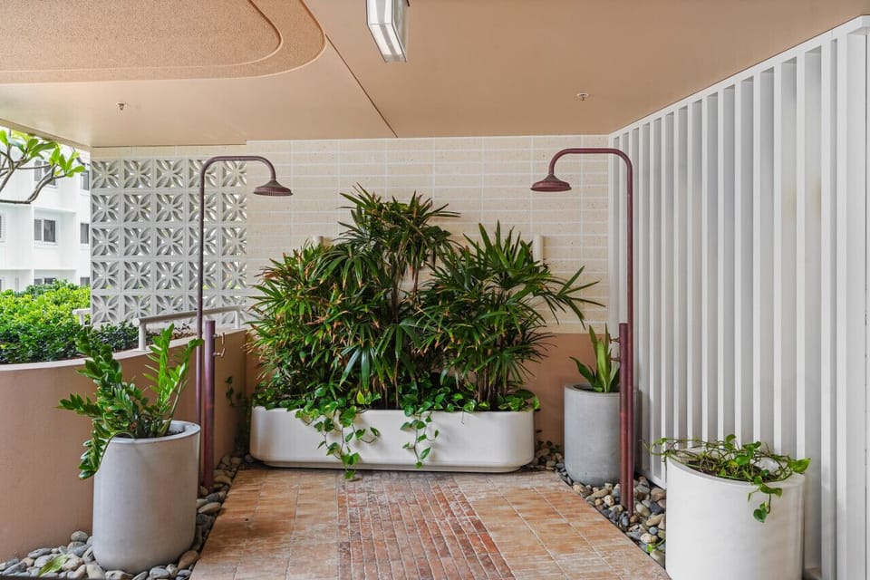 Outdoor Pool Shower