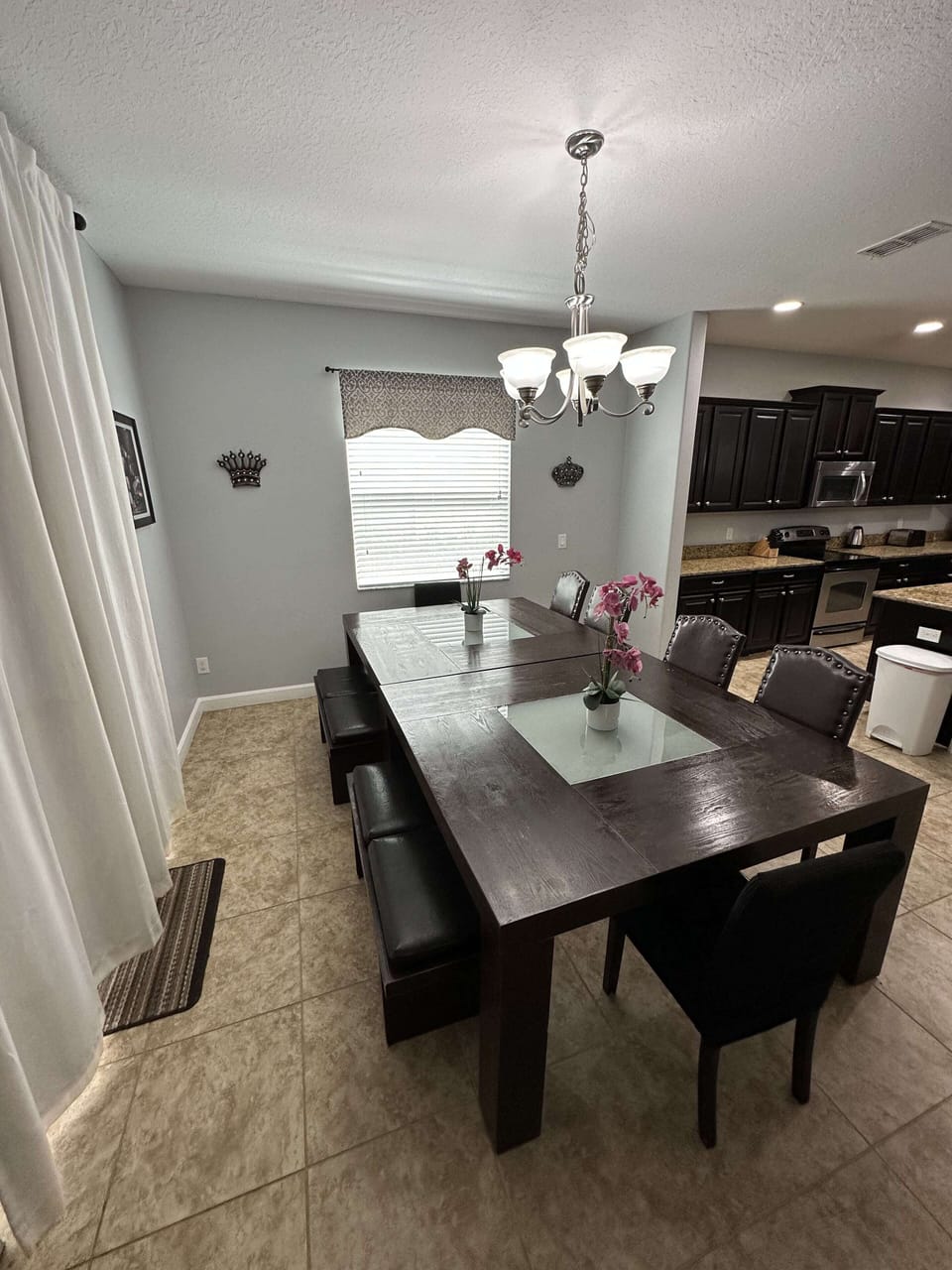 Gather and enjoy meals in our inviting dining room!