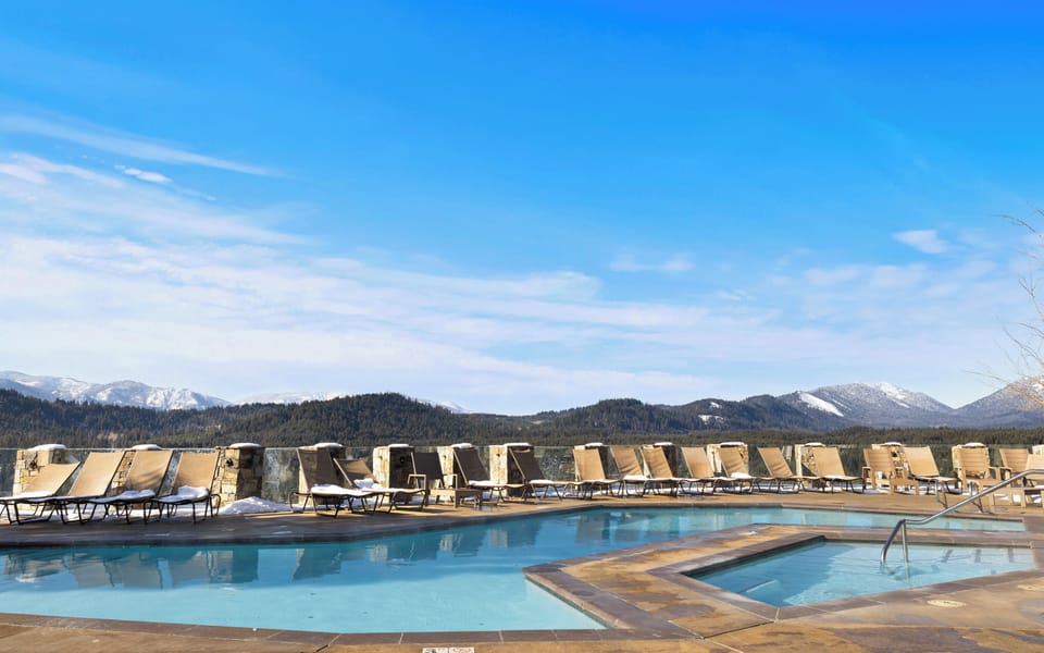 Private Lodge Pool and hot tub are reserved exclusively for Lodge guests.