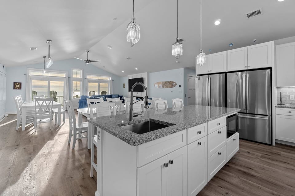 Open Layout Kitchen & Dining