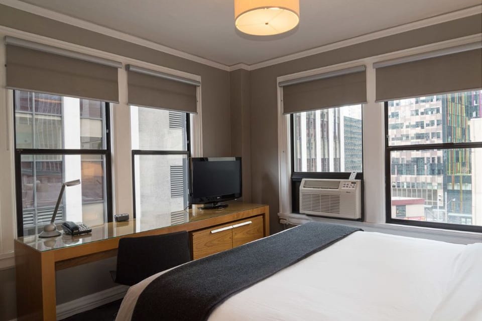 A room with a view, where comfort meets convenience.