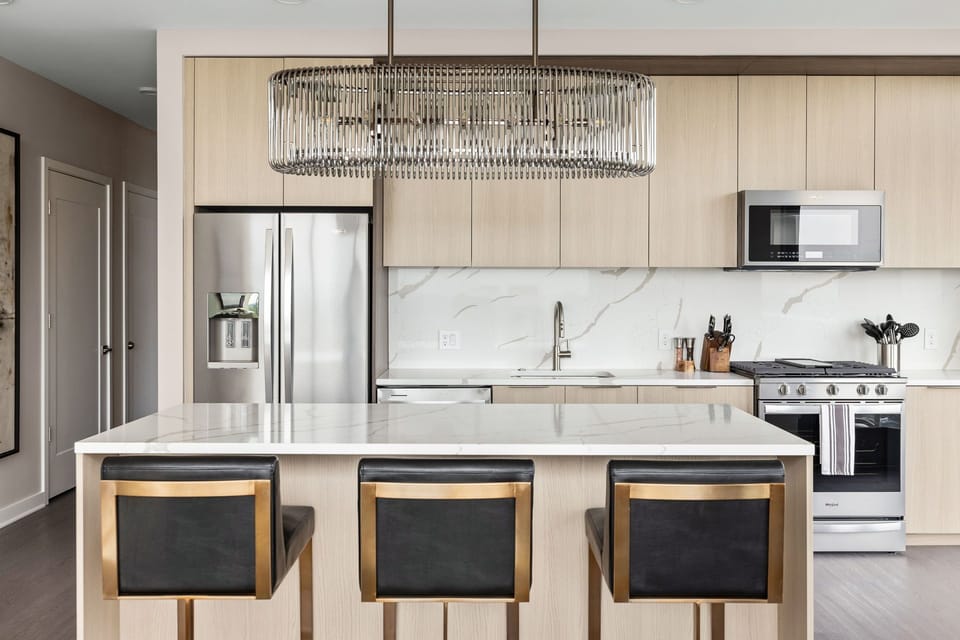 Kitchen fully equipped with all modern amenities
