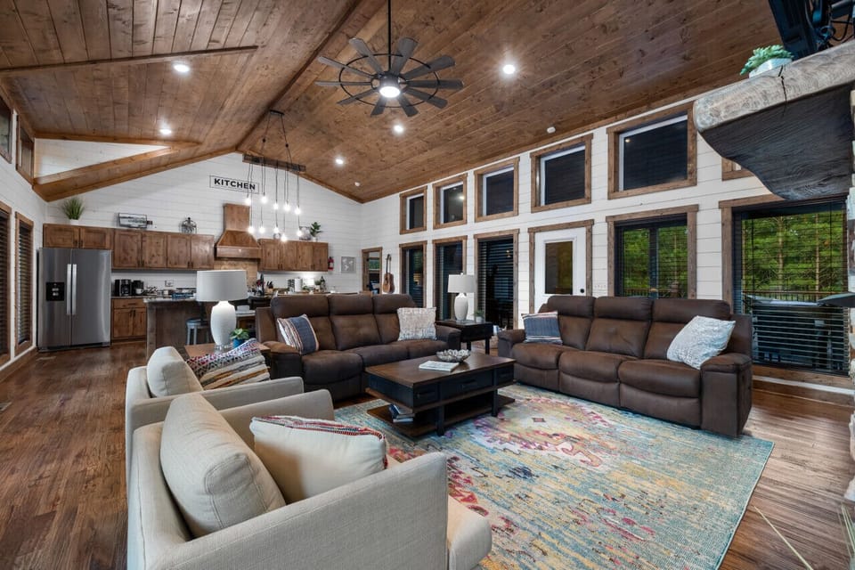 Make yourself at home in our inviting living room oasis, where relaxation reigns supreme.