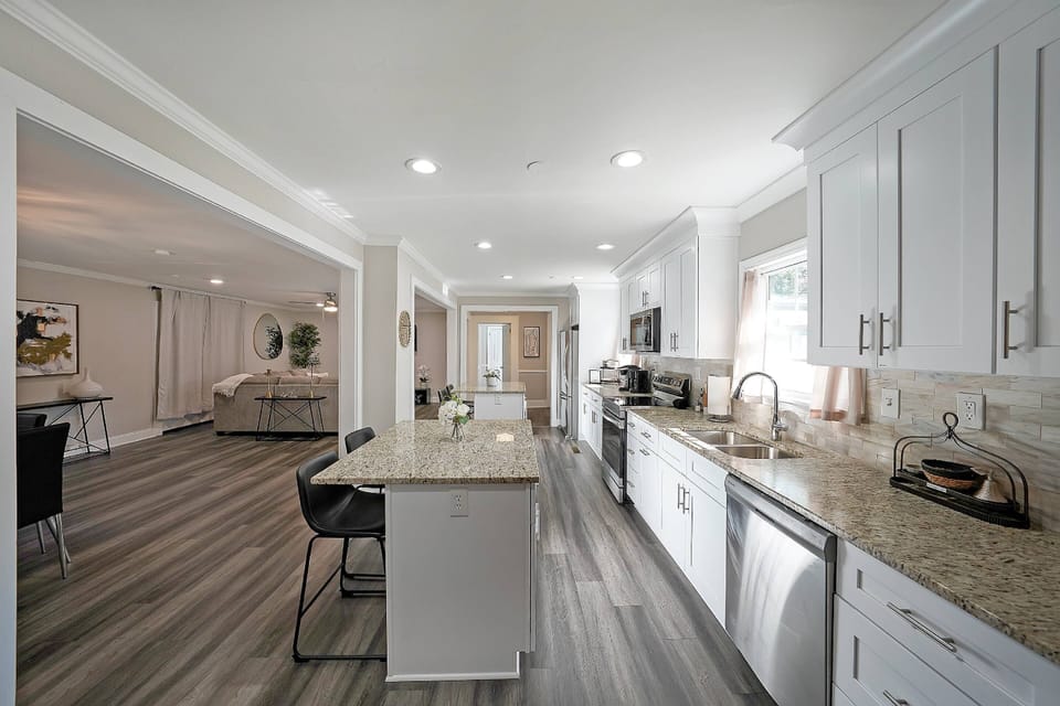 Grand open concept!