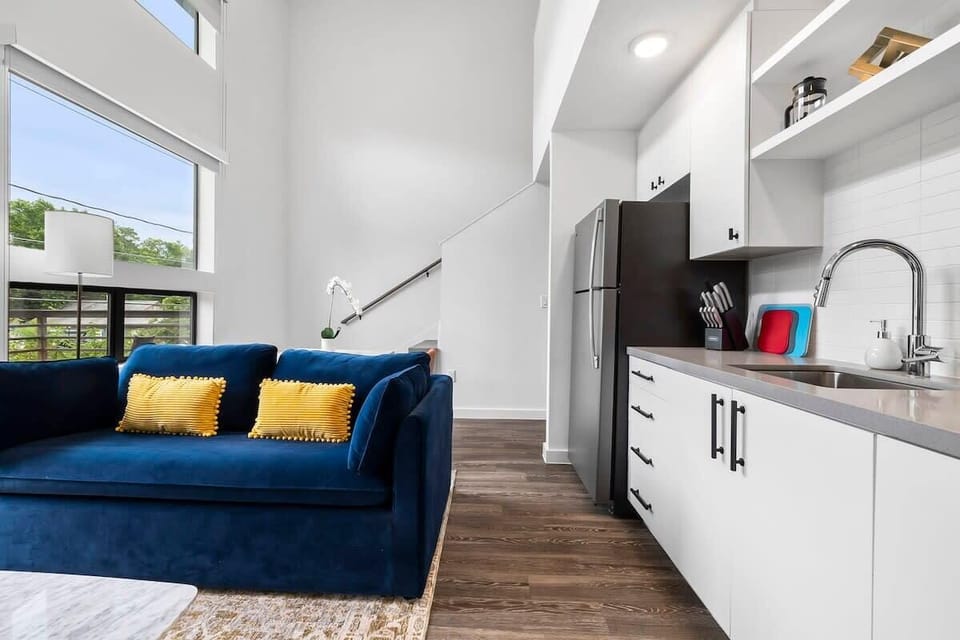 Living Area and kitchenette