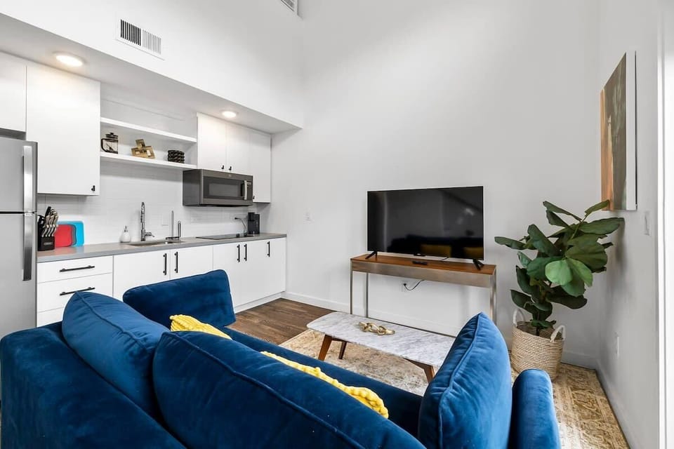 Living Area and kitchenette