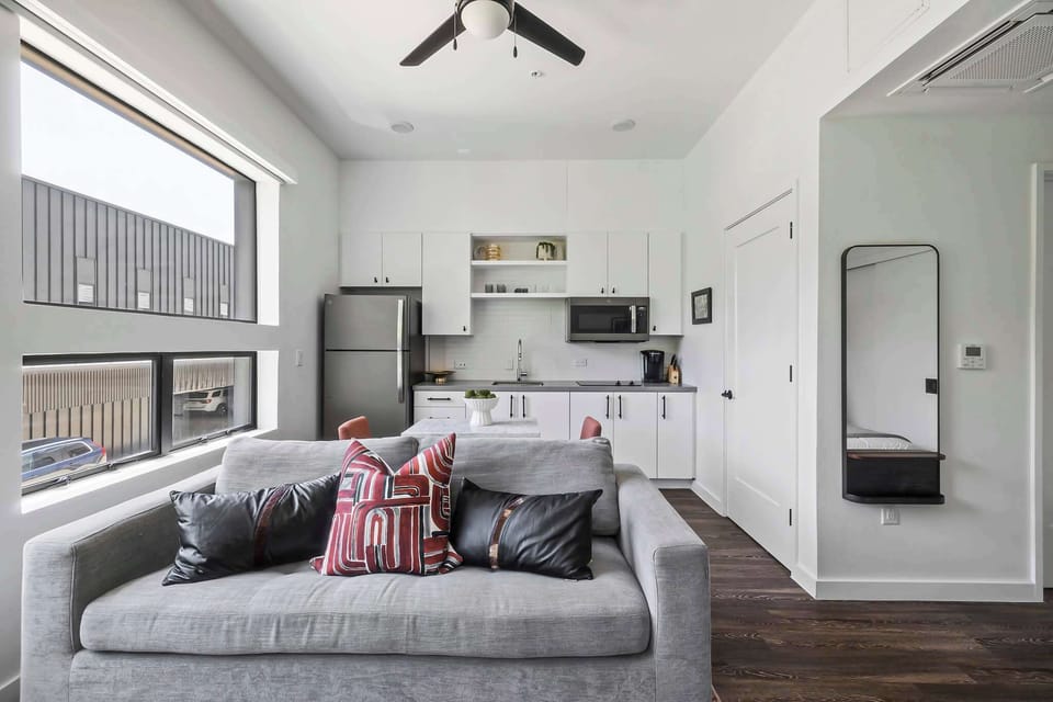 Living area sofa bed
