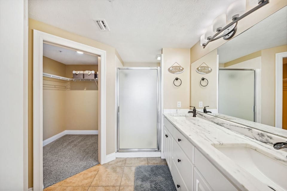Master bathroom