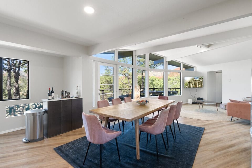 Light-filled and inviting—the perfect setting for meals, laughs, and connection