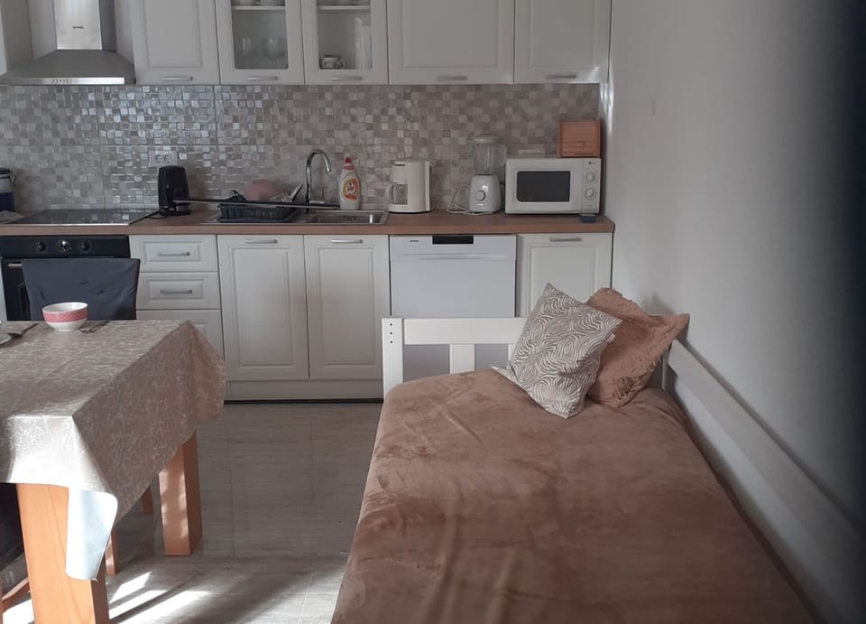 Apartment (Two Bedroom Apartment with Sea View) | Private kitchen | Fridge