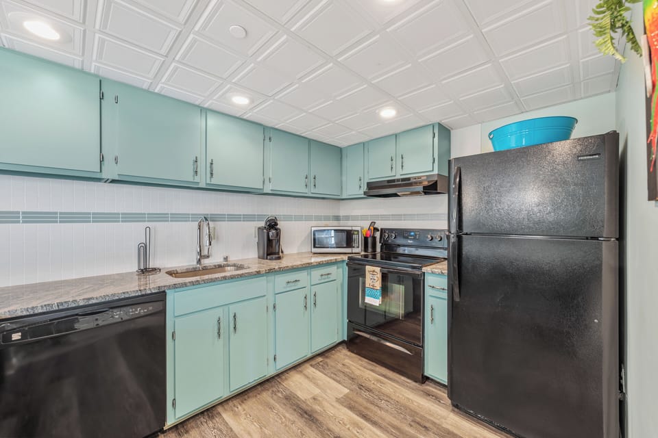 The open layout allows you to never miss out on a bit of family fun