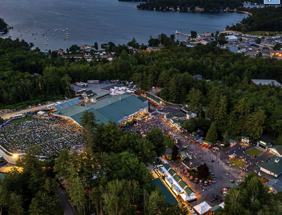 Bank of NH Pavilion is only 11 minutes from our cabin, with past acts including Dave Matthews Band, Jimmy Buffett, Tom Petty and the Heartbreakers, Phish, The Zac Brown Band, Hootie & The Blowfish, Boston, Alanis Morissette, John Mayer, and Kenny Chesney.