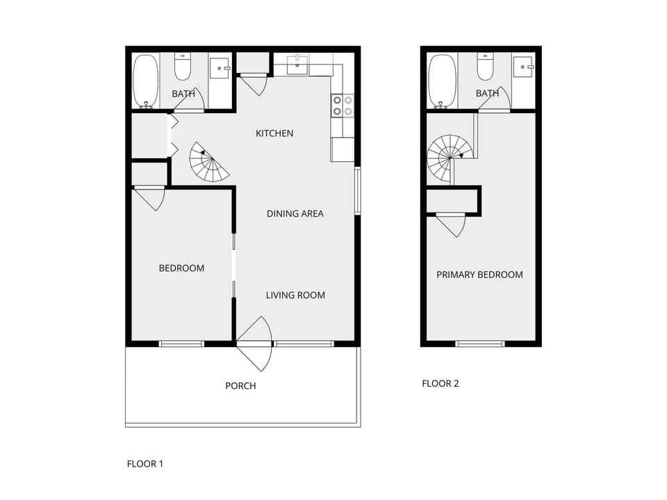 Condo, 1 Queen Bed (The Cove 205B) | Floor plan