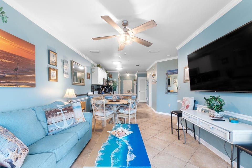 Condo, Multiple Beds (Grand Caribbean 115) | Living area