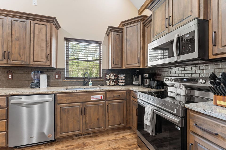 Kitchen with Keurig & Pot Coffee Makers