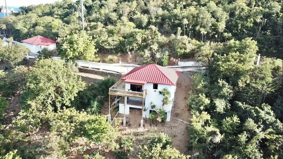 view of property from the water