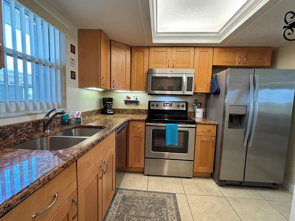 Kitchen - Private Beach condo Cocoa Beach, FL