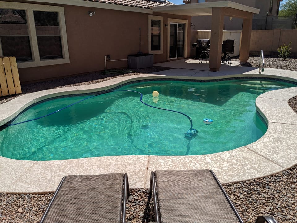 Heated pool