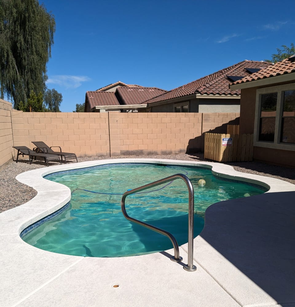 Heated pool