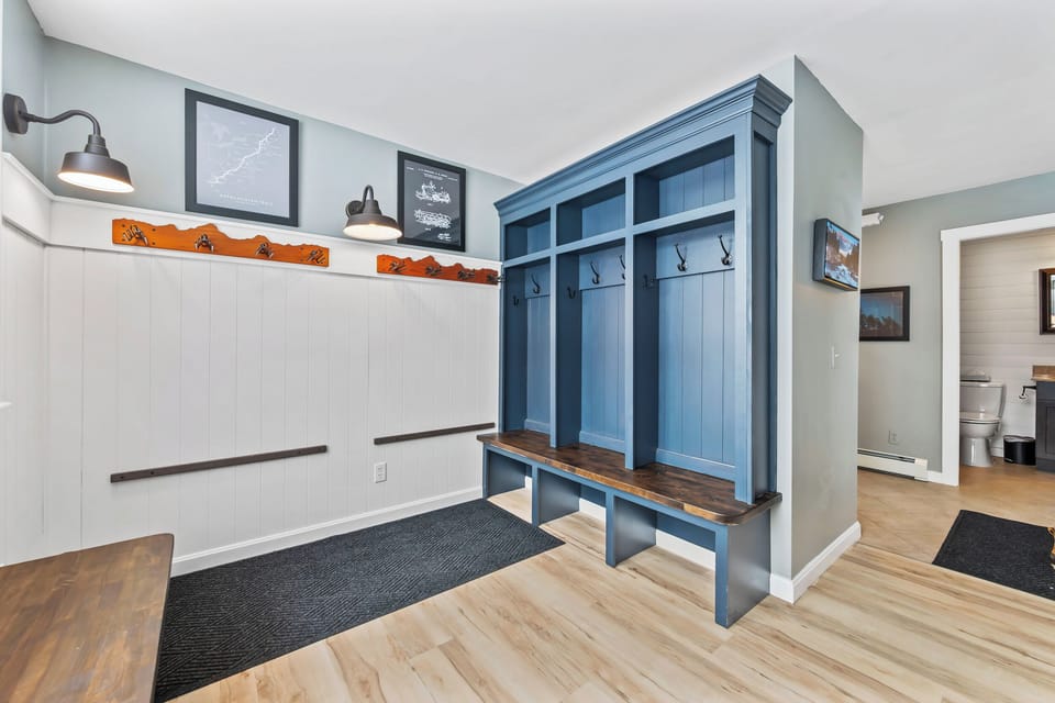 Mudroom with space for all of your gear