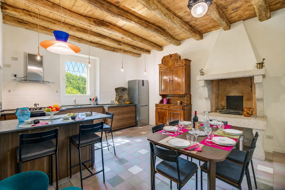 Kitchen and dining area