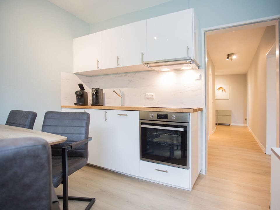 Apartment | Private kitchen | Highchair, cookware/dishes/utensils