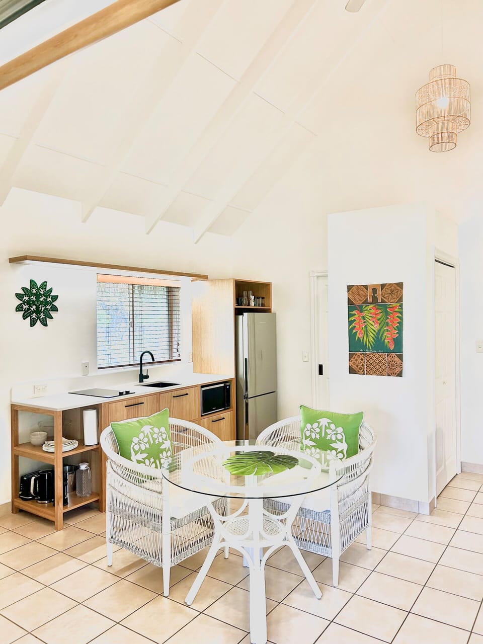 Studio, Garden View | Living area | Books, video library