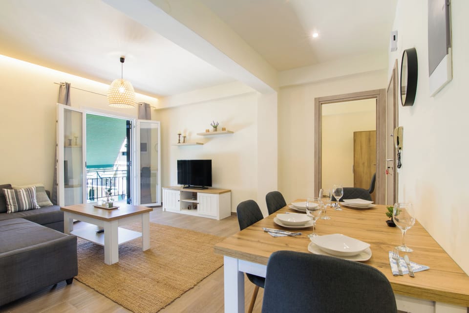 City Apartment | Living area | Flat-screen TV