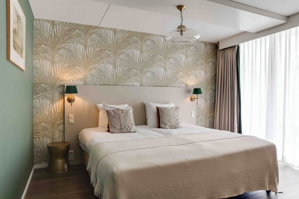 Standard Double Room, Patio | In-room safe, desk, iron/ironing board, free WiFi