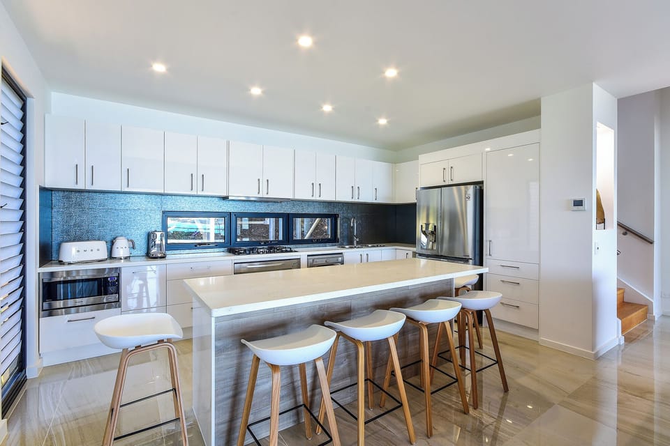 Hidden Cove 14 | Private kitchen | Oven, dishwasher, electric kettle, highchair