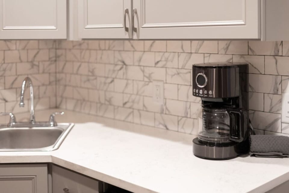 Enjoy a perfect cup of coffee with our coffee maker.