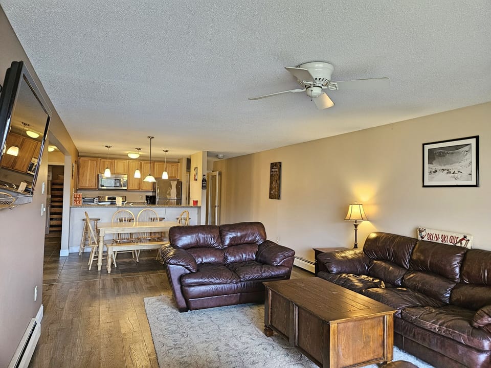 Living area toward entry
